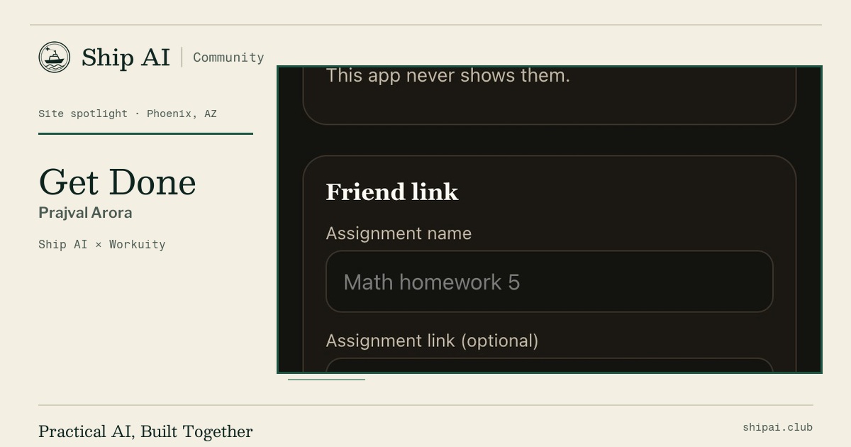 Get Done project preview